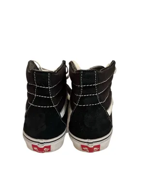 Vans Black and White High-Top Sneakers thumbnail 4
