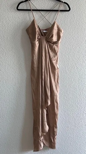 ZARA Satin Dress thumbnail 2