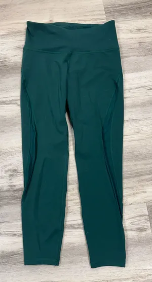 Old Navy dark green high-waisted ankle leggings thumbnail 1