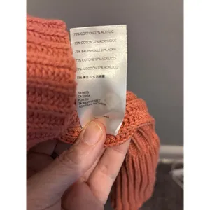 Free People Oversized Layer Cake Sweater L Dusty Rose coastal grandmother thumbnail 6