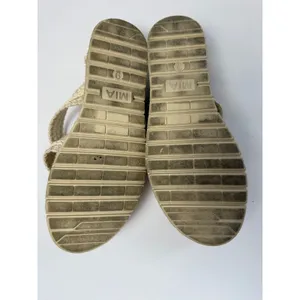 MIA Womens Platform‎ Slide Sandals Braided Straps Beige Espadrille Size 9 thumbnail 5