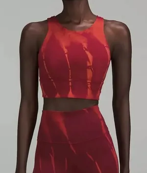 Lululemon wunder train longline bra size 4 thumbnail 1