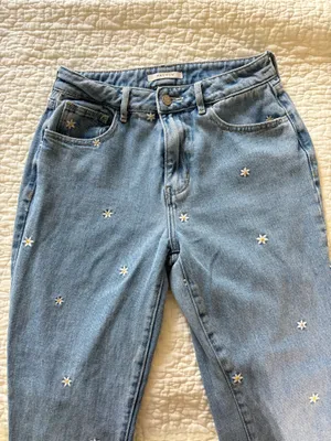 PacSun Daisy Mom Jeans Embroidered thumbnail 2