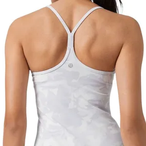 Lululemon Power Y Tank Everlux Incognito Camo Alpine White Multi Size 8 Tank Top thumbnail 3