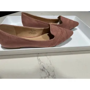 Journee NEW Faux Suede Mindee Slip On Pointed Toe Loafer Flats 8 $65 thumbnail 8