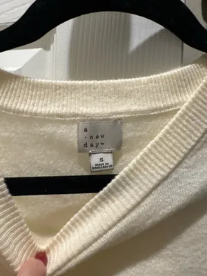 A New Day Cream Crewneck sweater thumbnail 2
