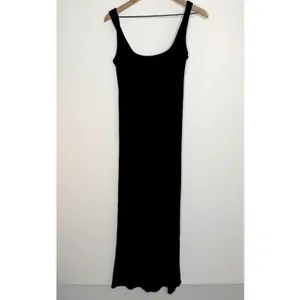 Hatch The Long Body Tank Maxi Dress Black Womens Size 2 Medium Maternity thumbnail 3