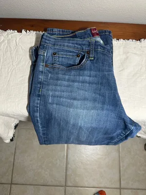 Lucky Brand Classic Blue Women's Straight-Leg Capri Jeans Sz 12 thumbnail 2