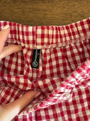 Pretty Garden Red Gingham Shorts thumbnail 2