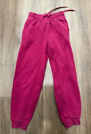 Lululemon Scuba High-Rise Joggers Pink Magenta Cotton Fleece Sweatpants Size 2‎ thumbnail 1