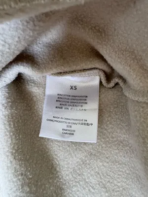 Essential Fear of God Beige Mock Neck Sweatshirt thumbnail 6