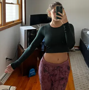 Lululemon Long Sleeve Crop Top thumbnail 1