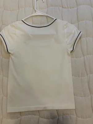 White square neck top thumbnail 2