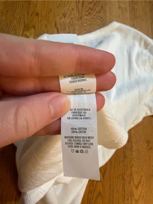 Aerie White Pointelle T-Shirt thumbnail 4