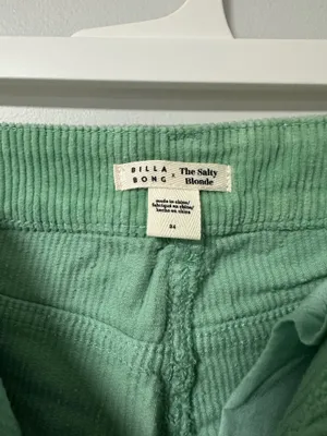 Billabong Green Pants Wide-Leg thumbnail 4