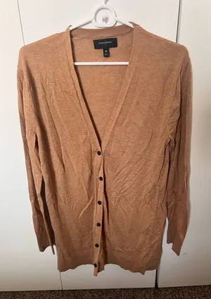 Banana Republic Cardigan Tan M thumbnail 1