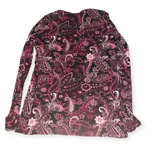 Vintage y2k floral paisley blouse thumbnail 5