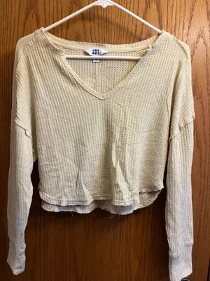JoyLab Waffle Long Sleeve  thumbnail 1