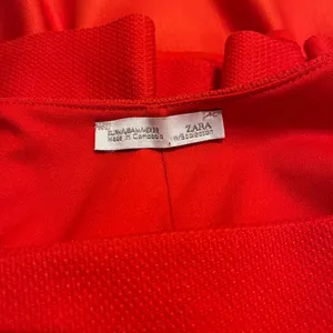 Zara Vibrant Red Mini Dress thumbnail 4