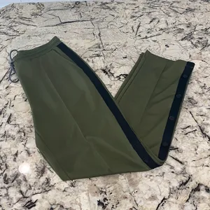 Hunter Pants In olive green and black with buttons- women’s size‎ small thumbnail 2