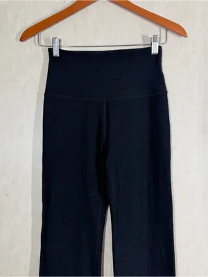 Beyond Yoga Spacedye Practice High Waisted Bootcut Pants Legging in Dark Night M thumbnail 4
