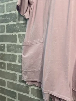 Free People‎ Lavender Purple Hot Shot Tee Romper Size Small thumbnail 6