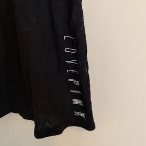 PINK Victoria's Secret Womens S Top Blouse Lace Back Black Love Pink Spellout thumbnail 3