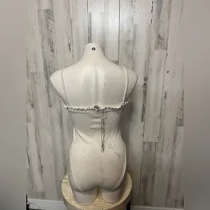 Zara white bodysuit thumbnail 3
