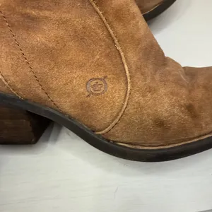 Born Women's Felicia Boot Size 7 M Tall Block Heel Brown Distressed Western Boho thumbnail 12