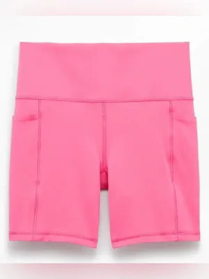 New Athleta XS Salutation Stash 7" Short X-Small Cerise Pink thumbnail 7