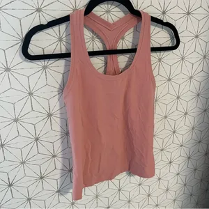 Lululemon Cool Racerback Tank Nulu Peach thumbnail 2