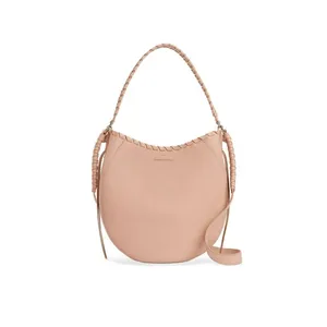 AllSaints Nude Pink Courtney Hobo Bag thumbnail 3