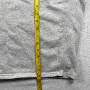 Vuori Restore Oversized Crewneck Sweatshirt Heather Gray XS thumbnail 8