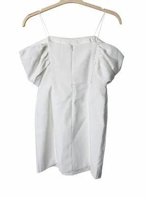 Amanda Uprichard Jania Dress‎ Ivory White thumbnail 5