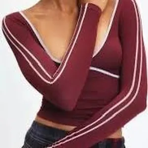Urban Outfitters ( Out From Under) Sporty Surplus Seamless Long Sleeve Tee. NWOT thumbnail 1