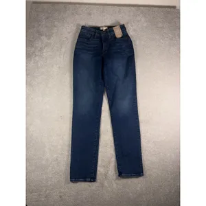 Madewell NWT Womens 27T Curvy Perfect Vintage Jeans Mid Rise Blue thumbnail 2