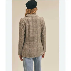 Sage The Label League Of Her Own Herringbone Blazer‎ Size Small thumbnail 2