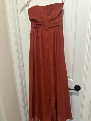 Birdy Grey Spice Grace Convertible Dress with Slit Bridesmaid Dress thumbnail 2