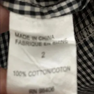 Theory Black & White Belted Gingham Dress size 2 thumbnail 9