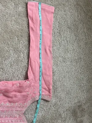 Light pink Indian/Pakistani Dress (suit) thumbnail 8