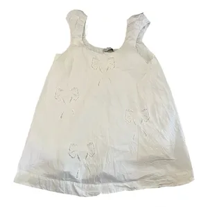 Petal & Pup White Bow Appliqué mini dress thumbnail 1