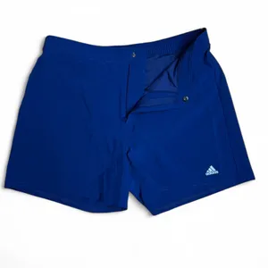 Adidas Women's Woven Swim Shorts - Royal Blue - Size Small thumbnail 4