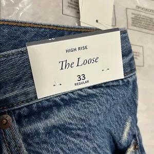 Abercrombie & Fitch High Rise The Loose Jeans thumbnail 14