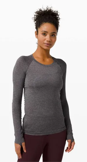 Lululemon Swiftly Tech Long Sleeve in Slate/Graphite Gray thumbnail 1