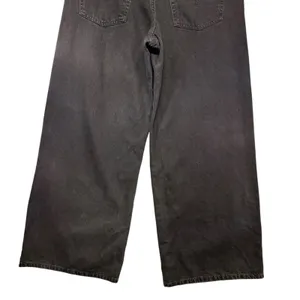 Levis 94 Baggy Wide Leg Jeans Black Mid Rise Denim Pants Size 31 NEW thumbnail 10