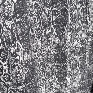Ecote Anthropologie Snakeskin Print Embroidered Detail Shift Dress Sz L thumbnail 7