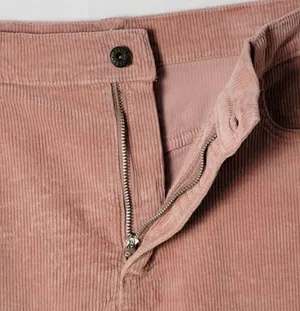 Sneak Peak Mauve Dusty Rose Pink Corduroy Mini Skirt Large thumbnail 8