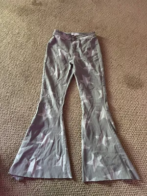 Toast Jeans Star Print Bell Bottoms thumbnail 3