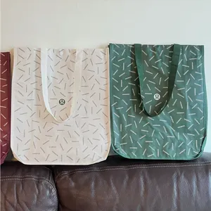 Lululemon Athletica Large Shopping Bag, Color White, NEW thumbnail 7