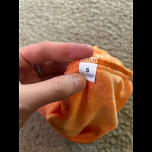 super cute top orange size small thumbnail 4